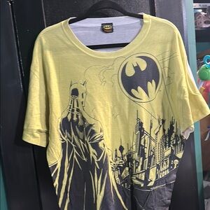 Batman Yellow and Black Short Sleeve Tee